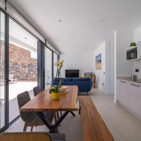 别墅 Calderas Deluxe Sea And Mountain Views And Private Pool *