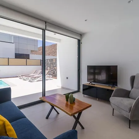 别墅 Calderas Deluxe Sea And Mountain Views And Private Pool