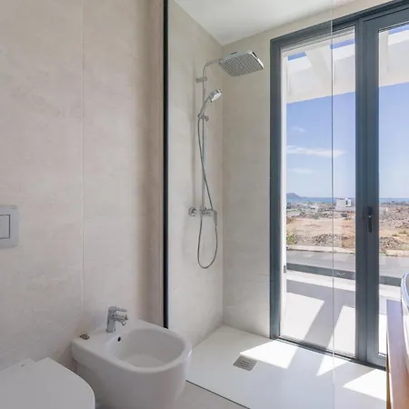 别墅 Calderas Deluxe Sea And Mountain Views And Private Pool *