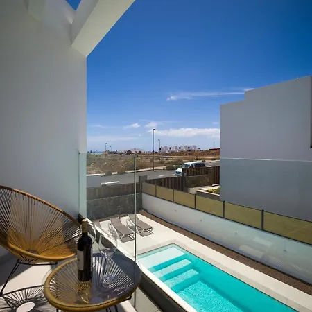 Calderas Deluxe Sea And Mountain Views And Private Pool Corralejo