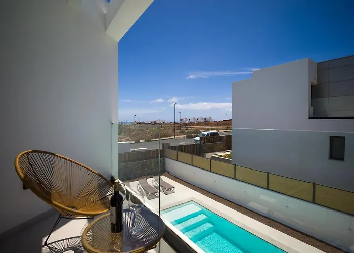 Calderas Deluxe Sea And Mountain Views And Private Pool Corralejo